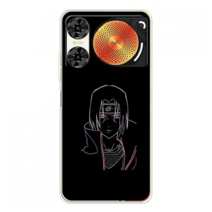 Чехлы на тему: Итачи Учиха для ZTE Nubia Music 2 (AlphaPrint) (силуэт Итачи)