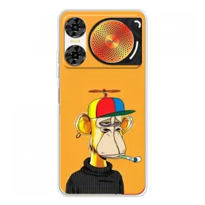 Чехлы с Обезьянами NFT для ZTE Nubia Music 2 (AlphaPrint) (Скучающая Обезьяна NFT)