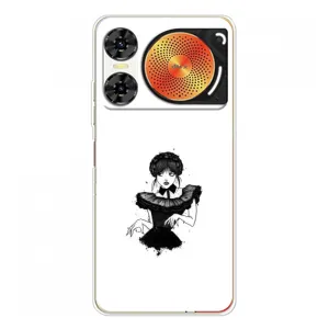 Чехлы Венсдей на ZTE Nubia Music 2 Уэнсдей (AlphaPrint) (танец Уэнздей)