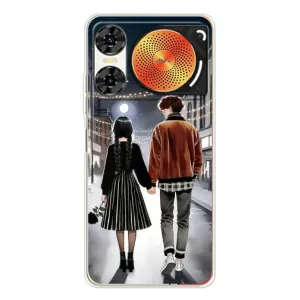 Чехол с дизайном Венздей 2 на ZTE Nubia Music 2 (Уэнздей и Тайлер)