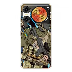 Чехлы с картинкой ЗСУ для ZTE Nubia Music 2 (AlphaPrint) (Воин ВСУ)