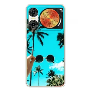 Силиконовый чехол с КАРТИНКАМИ лето для ZTE Nubia Music 2 (AlphaPrint) (Взгляд лето)