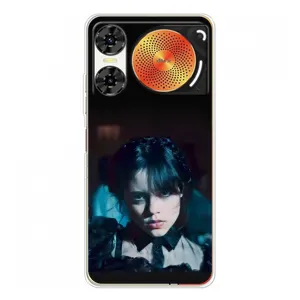 Чехлы Венсдей на ZTE Nubia Music 2 Уэнсдей (AlphaPrint) (взгляд Уэнздей)
