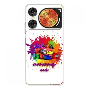 Чехол Амонг Ас для ZTE Nubia Music 2 (AlphaPrint) (Яркий АмонгАс)
