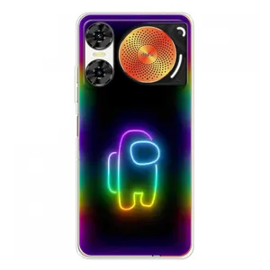 Чехол Амонг Ас для ZTE Nubia Music 2 (AlphaPrint) (Яркий скин)