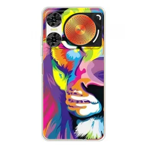 Чехол со Львом для ZTE Nubia Music 2 (VPrint) (Яркий Лев)