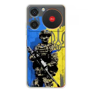 Чехлы с картинкой ЗСУ для ZTE Nubia Music (AlphaPrint) (АРТ солдат)