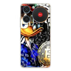 Чехлы для Нубиа Мюзик - Scrooge MagDag (PREMIUMPrint) (Биткойн Скрудж)