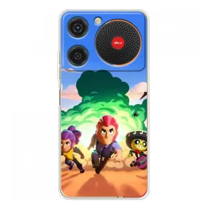 Чехол для ZTE Nubia Music Бравл Старс (VPrint) (Бравел Старс)