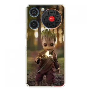 Чохол МАРВЕЛ для Нубіа Мюзік (AlphaPrint) (I am Groot)