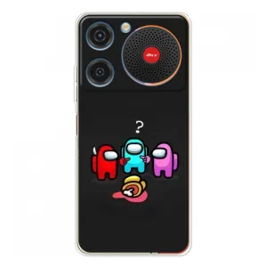 Чехол Амонг Ас для ZTE Nubia Music (AlphaPrint) (Импостер)
