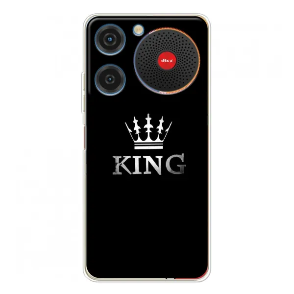 Чохол з принтом «KING» для ZTE Nubia Music