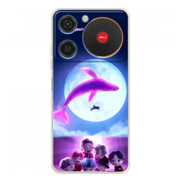 Чехол с принтом «КИТ BTS» для ZTE Nubia Music