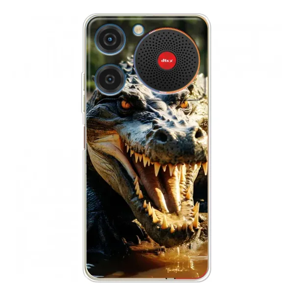 Чохол з принтом «Небезпечний крокодил» для ZTE Nubia Music Чохол з принтом «Небезпечний крокодил» для ZTE Nubia Music