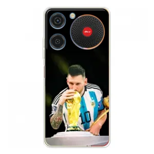 Чехлы для ZTE Nubia Music (Leo чемпион) (AlphaPrint) (Кубок Месси)