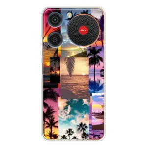 Силиконовый чехол с КАРТИНКАМИ лето для ZTE Nubia Music (AlphaPrint) (Летний отпуск)