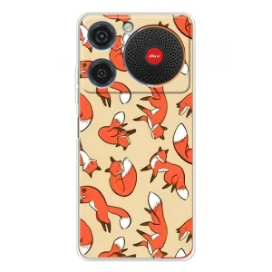 Чехол с принтом «Лисички» для ZTE Nubia Music