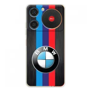 Чехол для Нубиа Мюзик - с принтом БМВ (AlphaPrint) (Лого BMW)