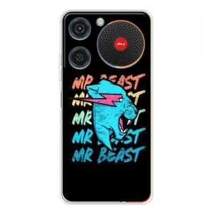 Чехлы Мистер Бист для Нубиа Мюзик (logo Mr beast)