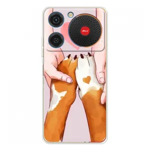 Чехлы с собаками для ZTE Nubia Music (VPrint) (Любовь к собакам)