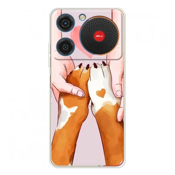 Чехол с принтом «Любовь к собакам» для ZTE Nubia Music