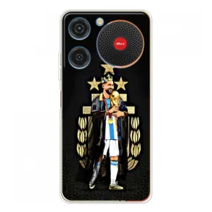Чехлы для ZTE Nubia Music (Leo чемпион) (AlphaPrint) (Месси Король)