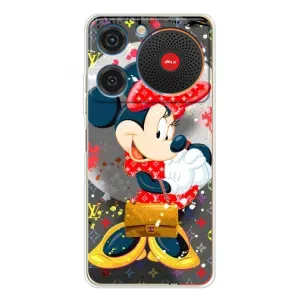 Чохол Disney Mouse ZTE Nubia Music (PREMIUMPrint) (Minni з бантіком)