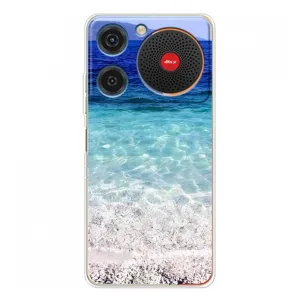 Силиконовый чехол с КАРТИНКАМИ лето для ZTE Nubia Music (AlphaPrint) (Море)