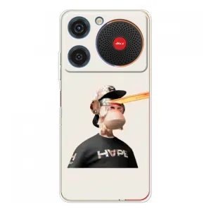 Чехлы с Обезьянами NFT для ZTE Nubia Music (AlphaPrint) (обезьяна NFT в очках)