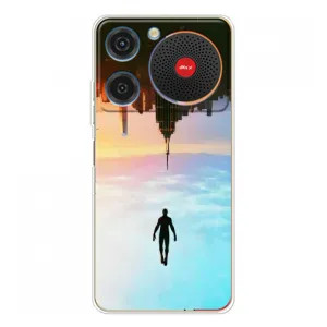 Чохол з людиною павуком для ZTE Nubia Music - (AlphaPrint) (Людина павук)