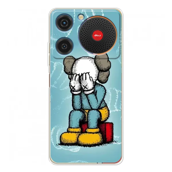 Чехол с принтом «Плач Bearbrick» для ZTE Nubia Music