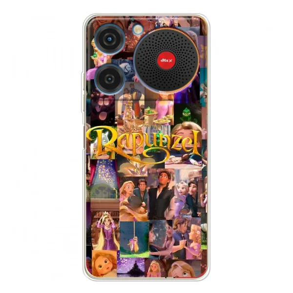 Чохол з принтом «Колаж Рапунцель» для ZTE Nubia Music