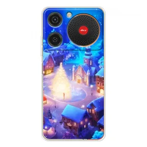 Рождественские Чехлы для ZTE Nubia Music (VPrint) (Рождественский город)