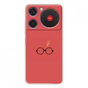 Чехлы с Гарри Поттером для ZTE Nubia Music (AlphaPrint) (шрам и очки)