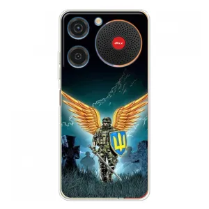 Чехлы с картинкой ЗСУ для ZTE Nubia Music (AlphaPrint) (Солдат ЗСУ)