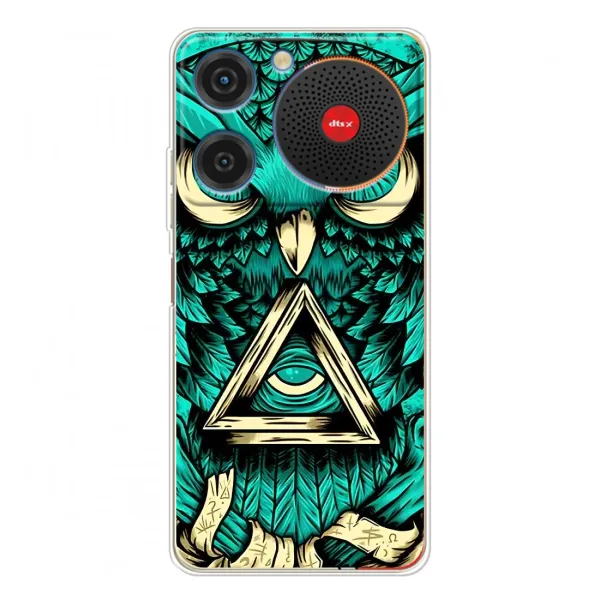 Чохол з принтом «Сова з оком» для ZTE Nubia Music Чохол з принтом «Сова з оком» для ZTE Nubia Music