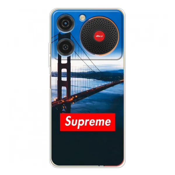 Чехол с принтом «Стиль Supreme» для ZTE Nubia Music