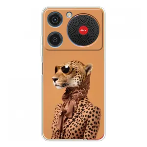 Чехол с принтом «Стильный леопард» для ZTE Nubia Music