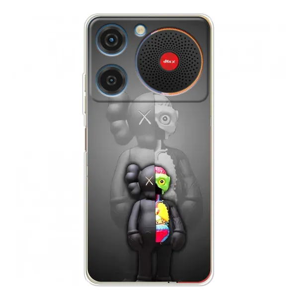 Чехол с принтом «Тело Bearbrick» для ZTE Nubia Music