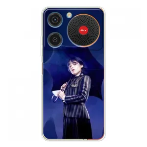 Чохол з принтом «Венздей з парасолькою» для ZTE Nubia Music