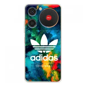 Чохли Адидас для ZTE Nubia Music (AlphaPrint) (Яскравий Адідас)