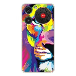 Чохол з принтом «Яскравий Лев» для ZTE Nubia Music