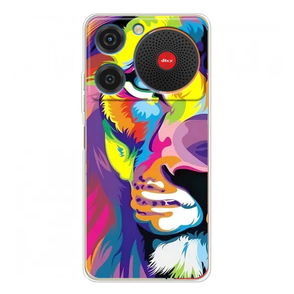Чохол з принтом «Яскравий Лев» для ZTE Nubia Music Чохол з принтом «Яскравий Лев» для ZTE Nubia Music