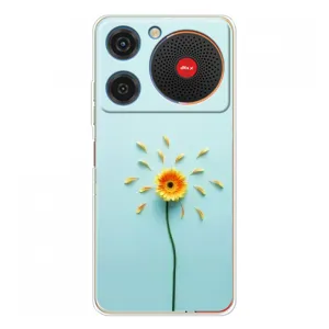 Чехлы с Цветами для ZTE Nubia Music (VPrint) (Желтый цветок)