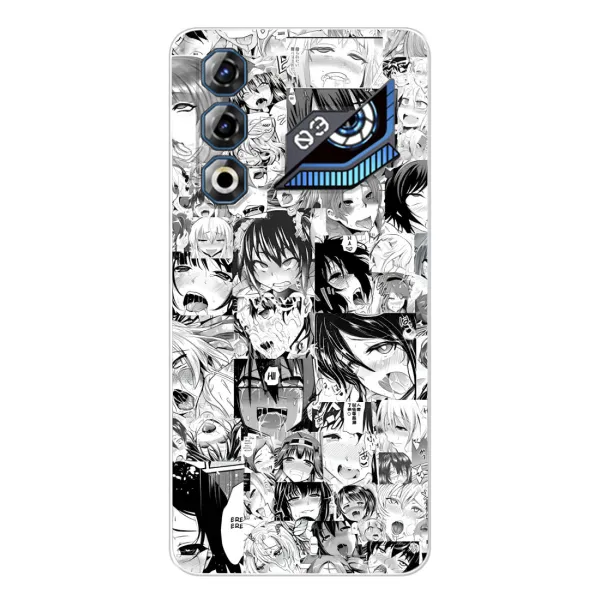 Чехол с принтом «Ahegao manga» для ZTE Nubia Neo 3 GT