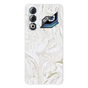 Мраморный чехол на ZTE Nubia Neo 3 GT (VPrint) (Белый мрамор)