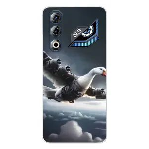 Чехол с мемом Тралалело тралала на ZTE Nubia Neo 3 GT (Бомбардини гусини)
