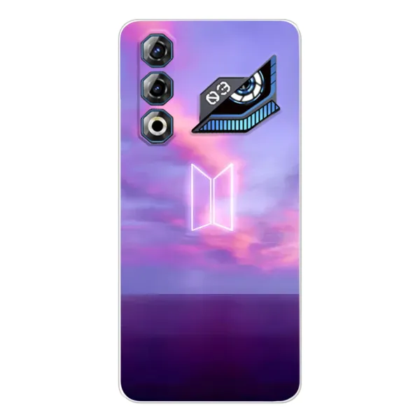 Чехол с принтом «BTS логотип» для ZTE Nubia Neo 3 GT