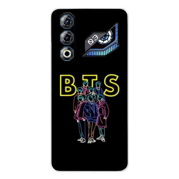 Чехол с принтом «BTS стайл» для ZTE Nubia Neo 3 GT