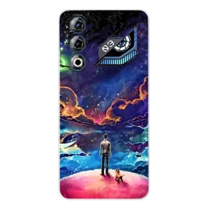 Космические Чехлы для ЗТЕ Нубия Нео 3 ГТ (VPrint) (Галактический вид)